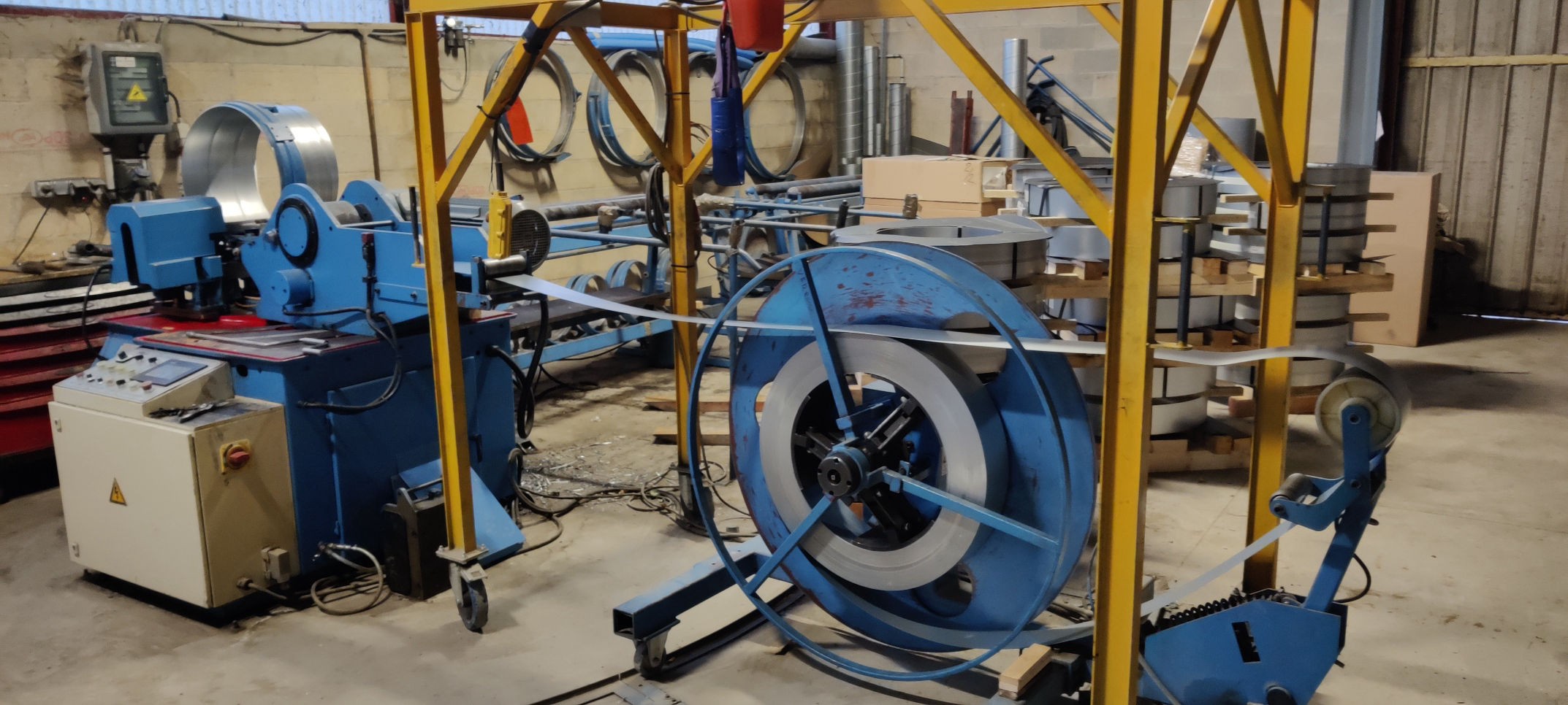 Fabriquer les Gaines Circulaires en Tôlerie
